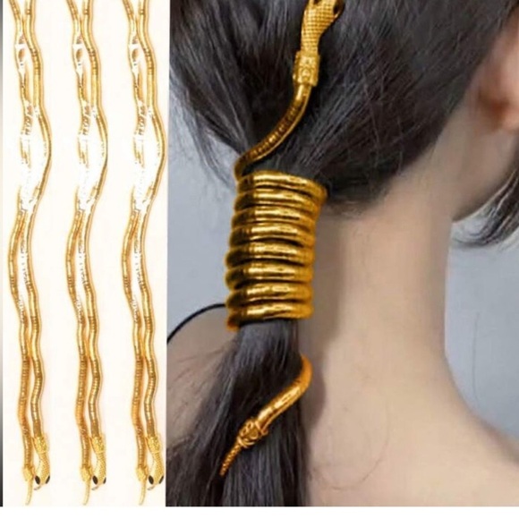 Serpenti Gold Snack Necklace-Bracelet-Multifunctional - Picture 3 of 11